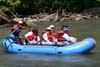 Mel was in one of the boats where nobody but the guide paddled.