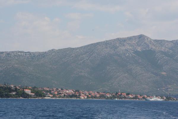 Orebic from the ferry