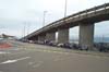 There we are lined up for the ferry