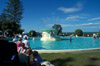 Kids loved playing in the fountain